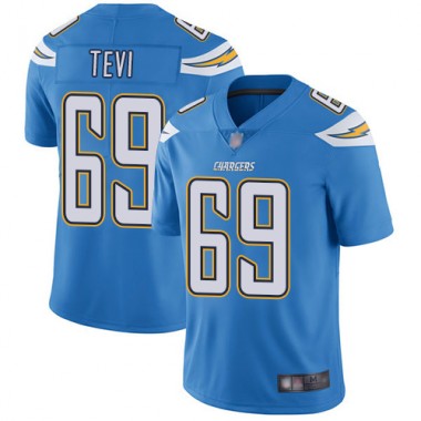 Los Angeles Chargers NFL Football Sam Tevi Electric Blue Jersey Youth Limited  #69 Alternate Vapor Untouchable->youth nfl jersey->Youth Jersey